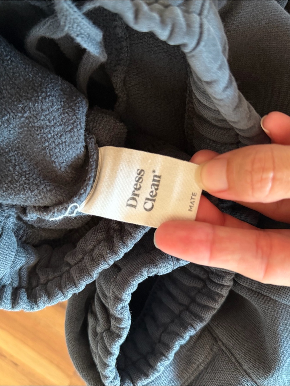 MATE Organic Fleece Wide Leg Pant - blue grey - Picture 11 of 16